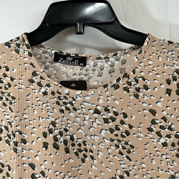 Zenane Womens
Mink - Multi - Crew neck - Unlined - Modest Dress Size 44: 12(US) - Picture 5 of 15